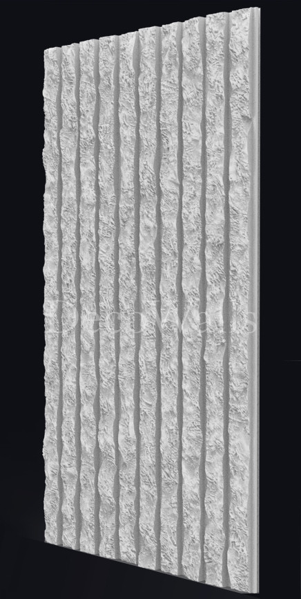 Гипсовая 3Д панель Stone Rails DecoWalls - фото 4 - id-p2184210191