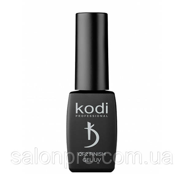 Kodi Professional QF2 Finish UV Gel — топ, фініш-гель без липкого шару (рідке скло), 8 мл