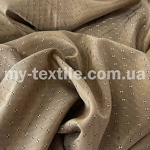 Підкладка Жаккард принт Темно-бежевий