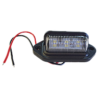 Фонарь LED освещение номерного знака 66 х 33 х 21; 12V; 6 led диодов 2404 топ !