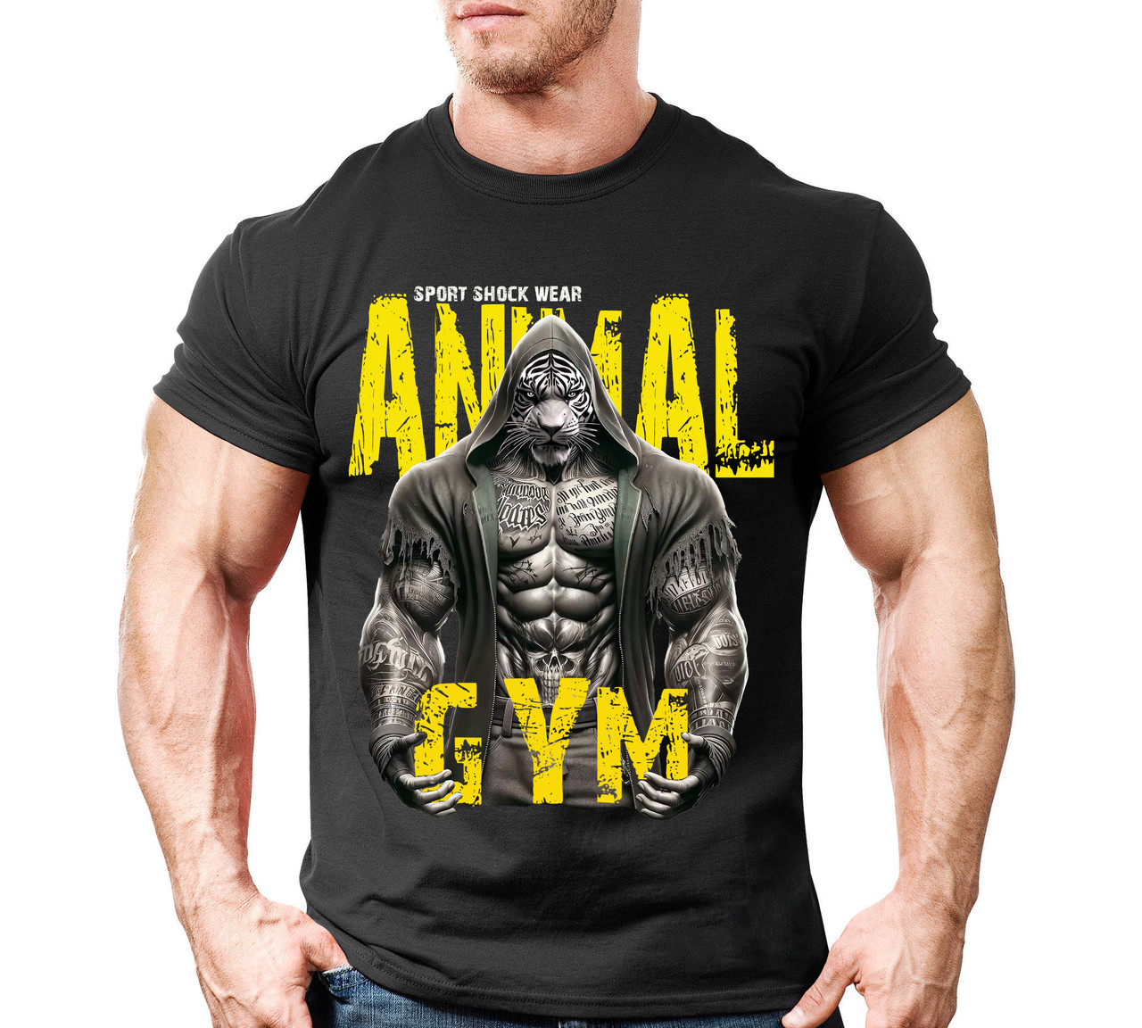 Футболка для бодибілдингу Animal Gym, фото 1