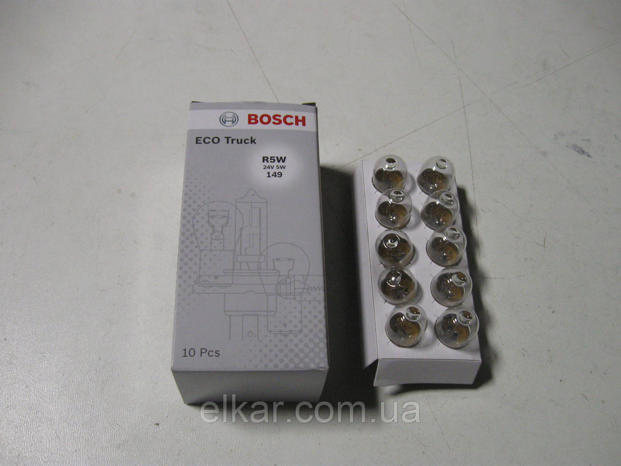 Лампа R5W 24V 5W BA15S (вир-во Bosch) 1987302868