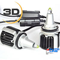 CAN 3D LED-лампы для линз H11 с кварцевой трубкой 360 градусов - B-Power SL LED R10 H11 CAN 6000K 25000Lm 120W