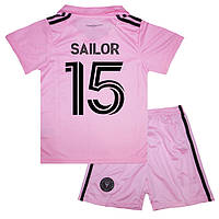 Детская футбольная форма SAILOR 15 Интер Майами 2023-2024 Away 115-125 см (set3422_119992)