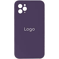 Чехол для iPhone 12 Pro Silicone Case Full Size with Frame Цвет 78 Amethyst