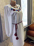Жіноча сукня вишиванка (ручна робота) розмір 44, фото 5