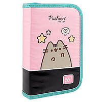 Пенал твердый одинарный с двумя клапанами Yes Pusheen HP-04