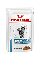 Вологий корм Royal Canin SENSITIVITY CONTROL CAT CHICKEN (шматочки у соусі) 0,085 кг