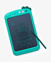 Дитячий графічний планшет для малювання PLAY CREATE 10" (26 см) з елементами декору тваринки, блакитний