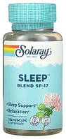 Solaray Sleep Blend SP-17 100 рослинних капсул DS