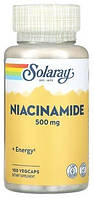 Solaray Niacinamide 500 mg 100 рослинних капсул DS