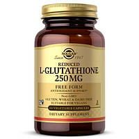 Натуральная добавка Solgar Reduced L-Glutathione 250 mg, 60 вегакапсул DS
