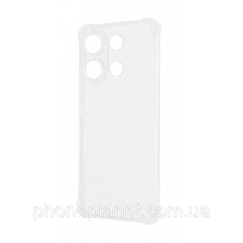 Чехол WXD Силікон 0.8 mm HQ Xiaomi Redmi Note 13 4G clear