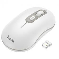 Мишка безпровідна HOCO GM21 Platinum 2.4G business wireless mouse white gray