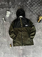 Вітровка чоловіча якісна The North Face Молодіжна хакі стильна куртка літня модна з плащової тканини