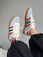 Кроссовки Adidas Gazelle Blue/Red/Green