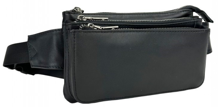 Сумка на пояс Tiding Bag чорний