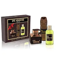 Подарочный набор мужской Emper Epic Adventure (edt/100ml + deo/200ml + sh/gel/250ml)