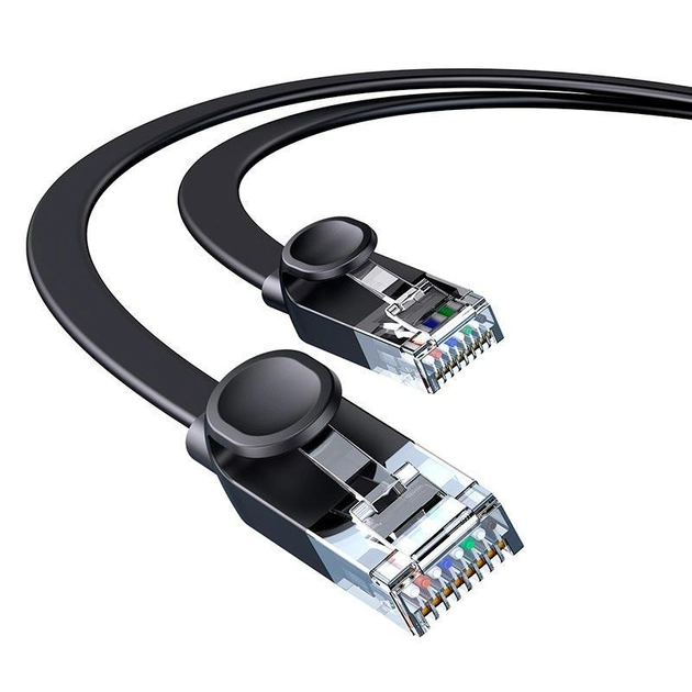 Кабель Baseus high Speed Six types of RJ45 cable 3m Black (PCWL-C01)