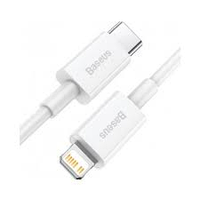 Кабель Baseus Superior Series Fast Charging Data Type-C to Lightning 20W 0.25m White (CATLYS-02)
