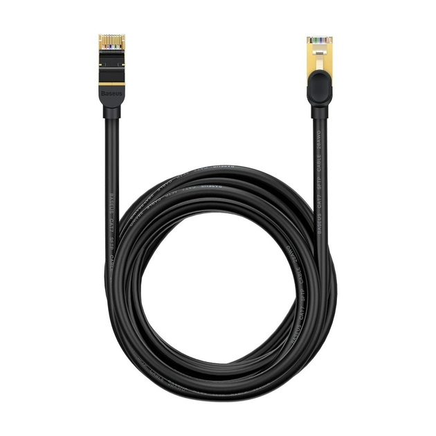 Кабель Baseus High Speed Seven Types of RJ45 10Gigabit Network Cable 15m Black (WKJS010801)