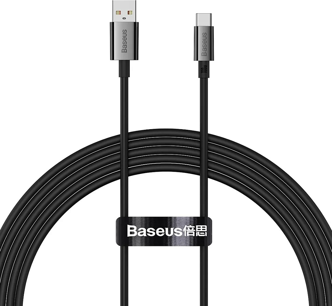 Кабель Baseus Superior USB Type-C  Series Fast Charging 100W 2 м Black (P10320102114-02)