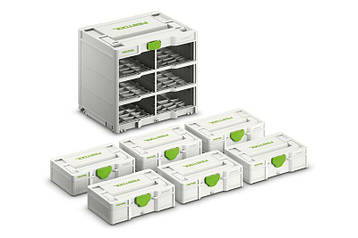 Контейнер для систейнерів³ Festool SYS3-RK/6 M 337-Set
