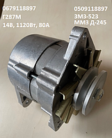 Генератор 14В 1,2кВт 80А ГАЗ, ПАЗ з дв. ММЗ Д-245, ЗМЗ-523