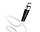 Кабель HOCO X53 Angel silicone charging data cable for Type-C 3A 1m white, фото 2