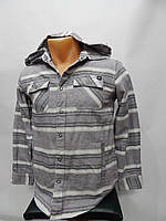 Рубашка подростковая фланель SHAUN WH ,9-10 лет, 140-146 см., р.40-42 035д (в указанном размере, только 1 шт)