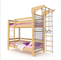 Двухъярусная спортивная детская кровать (babyson 8) 80x190см
