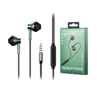 Наушники проводные для телефона REMAX 3.5mm in-Ear Headphone RM-201 tamish с микрофоном