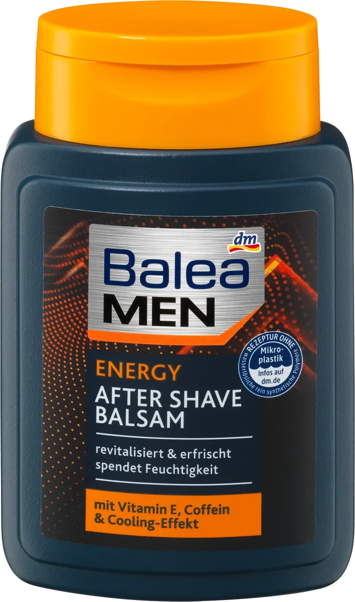 Бальзам після гоління Balea men Епегду Vitamin E & Coffein + Cooling-Effekt, 100мл