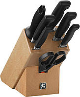 Набор кухонных ножей на подставке / Набор кухонных принадлежностей / Набір кухонних ножів Zwilling 8 предметов