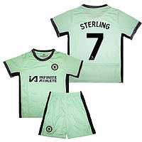 Детская футбольная форма STERLING 7 Челси 2023-2024 Nike Third 125-135 см (set3499_121495)