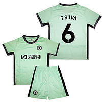 Детская футбольная форма T. SILVA 6 Челси 2023-2024 Nike Third 125-135 см (set3499_121494)