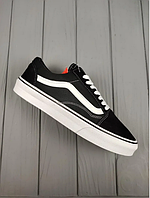 Кеды Vans Old Skool черно белые летние Ванс Олд Скул мужские женские кеды Vans унисекс