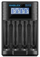 Зарядний пристрій Rablex RB408 на 4 AA/AAA R3/R6 1.2V 3.7V