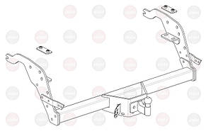 Фаркоп Ford Ranger (2012-2023)(фаркоп Форд Рейнджер)VasTol