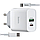 Мережевий зарядний пристрій Hoco C80A Rapido PD20W + QC3.0 charger set Type-C to Lightning ( EU ) White, фото 3