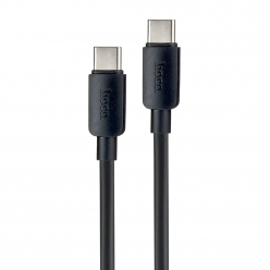 Кабель HOCO X96 Hyper 60W fast charging data cable Type-C to Type-C 3A 1m black