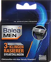 Сменные лезвия для станка Balea men 3-Klingen Rasierklingen, 10 шт.