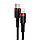 Кабель Baseus Cafule Type-C to Lightning PD 18W 1M Черный/Красный (CATLKLF-91), фото 6