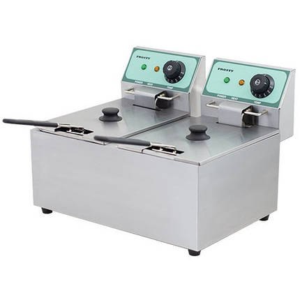 Професійна фритюрниця FROSTY CKEF-2-4, фото 1