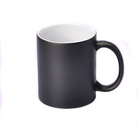 Чашка для сублимации черная матовая S005 330 мл (Black)