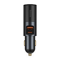 Автомобільний зарядний пристрій Baseus Share Together Fast Charge Car Charger 1USB/1Type-C, 3A, 120W