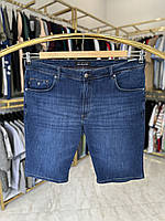 Чоловічі джинсові шорти бренд. 1101-2 (батал) 40-60р. сині