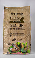 Сухой корм Fitmin Purity Cat Senior для кошек старше 8 лет с добавками для поддержания здоровья 10 кг