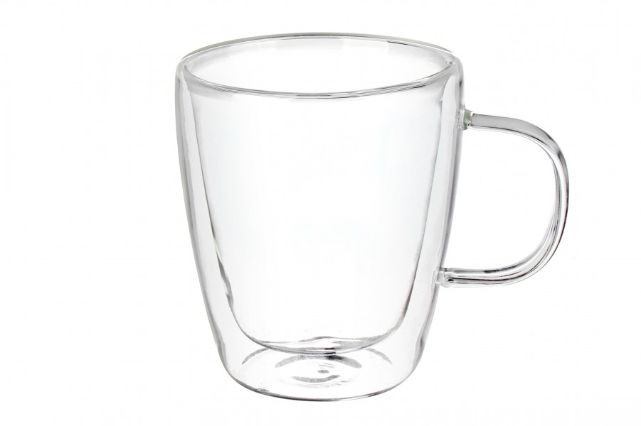Чашка скляна з подвійним дном 200 мл