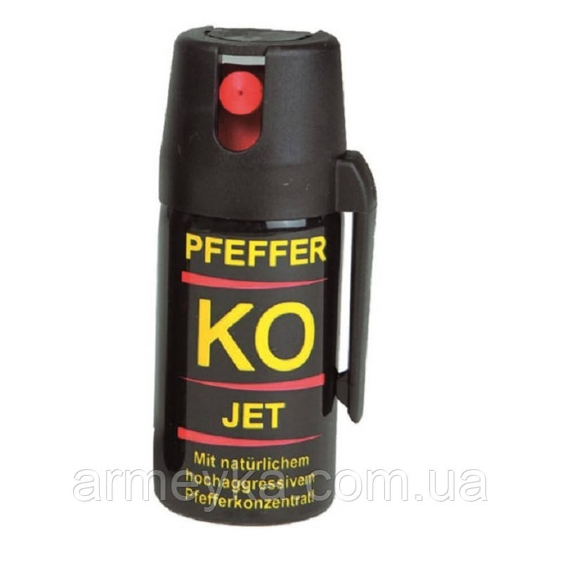 Газовий балончик ko jet 40 ml. комбі. метал Німеччина